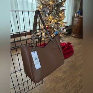 Nine West  Leather Shoulder Bag